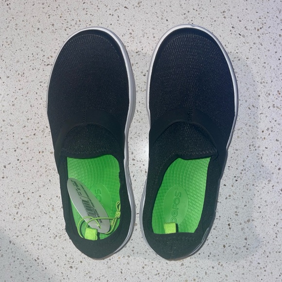 ๐ OOFOS Womenโs Black/White Mesh ๐ - Picture 11 of 15